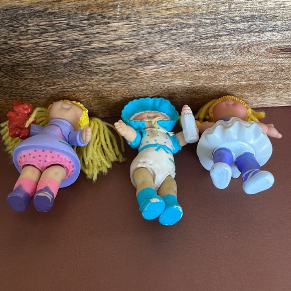 💜 3 Cabbage Patch figures - Picture 3 of 8